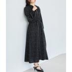 「LAVEANGE」 長袖ワンピース 4L ブラック レディース