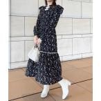 「apres jour」 長袖ワンピース フリー ブラック系その他 レディース