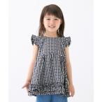 チュニック ハートギンガムチュニック キッズ 子供服 女の子