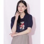 ニット セーター 「BEARシリーズ」モチーフニット レディース