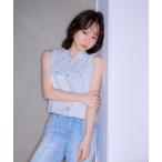 ベスト ジレ 「AKB48着用」ノースリーブツイードトップス　春服 夏服 レディース