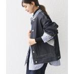 「SHIPS any」 デニムジャケット ONE SIZE ダークネイビー レディース