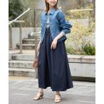 「SLOBE IENA」 キャミソールワンピース 36 ネイビー レディース