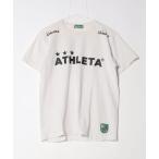 [ATHLETA] короткий рукав футболка M белый мужской 