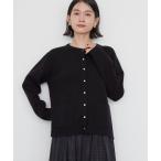 「AMERICAN HOLIC」 ニットカーディガン L ブラック レディース