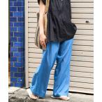 「FREAK'S STORE」 デニムパンツ MEDIUM サックスブルー レディース