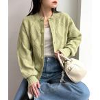 「CIAOPANIC TYPY」 ニットカーディガン MEDIUM グリーン レディース