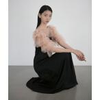 「Leja」 キャミソールワンピース MEDIUM ブラック レディース