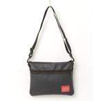 [Manhattan Portage] вышивка сумка "почтальонка" - черный женский 