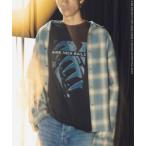 tシャツ 「NINE INCH NAILS × monkey time」プリント Tシャツ メンズ