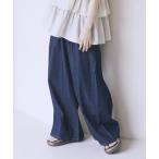  широкий брюки джинсы Denim Denim брюки легкий tuck широкий Denim женский 