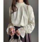 「FILLOU」 長袖ブラウス LARGE アイボリー レディース