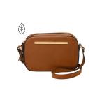 [FOSSIL] сумка "почтальонка" FREE Brown женский 