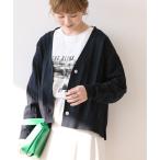 「AMERICAN HOLIC」 ニットカーディガン M ネイビー レディース