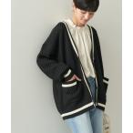 「AMERICAN HOLIC」 ニットカーディガン M ブラック レディース