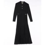 One-piece длинный рукав зажим midi Polo платье 