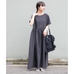  One-piece [ легкий уход / контакт охлаждающий /UV cut ]SMOOTH LINEN TOUCH One-piece 