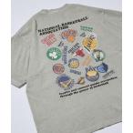 tシャツ NBA × FREAK'S STORE 別注 ランダムチームロゴ バックプリント クルーネックTシャツ メンズ