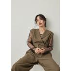 「niana」 オールインワン L ベージュ レディース