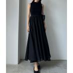 「Louere」 ドッキングワンピース SMALL ブラック レディース