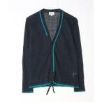 [LANVIN en Bleu] вязаный кардиган 46 темно-синий мужской 