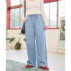 「FREAK'S STORE」 デニムパンツ MEDIUM サックスブルー レディース