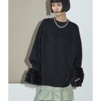 [THE YOn] тренировочный cut and sewn FREE черный женский 