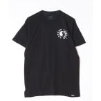 [RVCA] one отметка короткий рукав футболка M черный мужской 