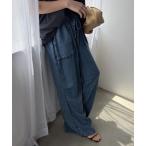  широкий брюки джинсы Denim Denim брюки [..... чувство Denim ]liyo cell Denim карман легкий брюки женский 