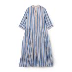  One-piece ne Quittez pas Cotton Voile Stripe One-piece 