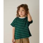 tシャツ マルチ細ボーダーTシャツ キッズ 子供服 男の子 女の子