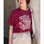 tシャツ スラブ天竺 DOODLE LOGO TEE レディース