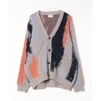 [EMMA CLOTHES] вязаный кардиган M серый мужской 