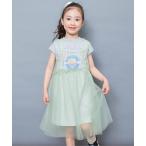 ワンピース 「2Pセット」カレッジチュールワンピース キッズ 子供服 女の子