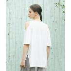 uvカット tシャツ Julier ライトプライムオープンショルダープルオーバー レディース