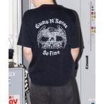 tシャツ 「GUNS N’ ROSES × monkey time」プリント Tシャツ メンズ