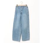 [GLOBAL WORK] Denim брюки S голубой женский 