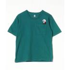 [Design Tshirts Store graniph] one отметка короткий рукав футболка SS зеленый мужской 