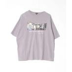 [FREAK'S STORE] короткий рукав футболка L серый мужской 