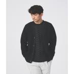 [ABAHOUSE GRAY] кардиган 46 черный мужской 