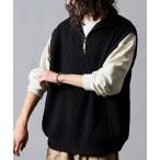 [FREAK'S STORE] безрукавка вязаный LARGE черный мужской 