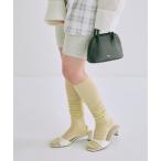  носки [EN NEUME× носки магазин ]Layered Knee-High Socks женский 