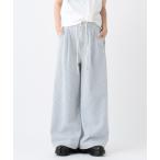  широкий брюки джинсы Denim Denim брюки [ часть цвет контакт охлаждающий ] легкий широкий Denim /669998 женский 