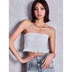 tube top bare top ламе chu-ru автомобиль - кольцо Bear блуза 
