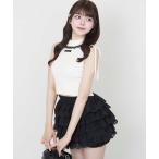 スカート 「Belle Charme」Lace Tiered Skirt