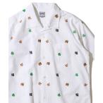 シャツ 半袖 「HOUSTON / ヒューストン」OXFORD EMBROIDE