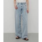  широкий брюки джинсы Denim Denim брюки tuck fe-do Denim брюки женский 