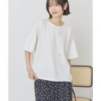 tシャツ 「WEB限定」バックフリル半袖プルオーバー レディース