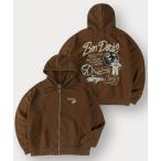 [BEN DAVIS] Zip выше Parker M Brown мужской 