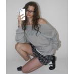 �uBLACKUP�v �X�E�F�b�g�J�b�g�\�[ ONESIZE �O���[ ���f�B�[�X